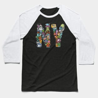 NY color Baseball T-Shirt